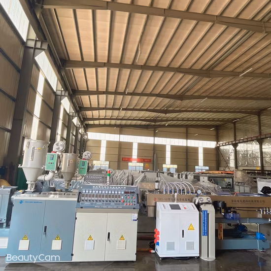 플라스틱 골판지 파이프 기계/PVC 정원 파이프 기계/PVC 전기 파이프 만들기 기계/전기 파이프 장비/배수 및 하수 파이프 라인