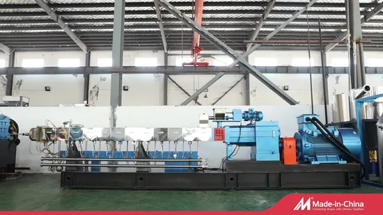 300kg/H 플라스틱 압출기 기계 작은 알모양으로 하기를 위한 기계를 만드는 플라스틱 과립